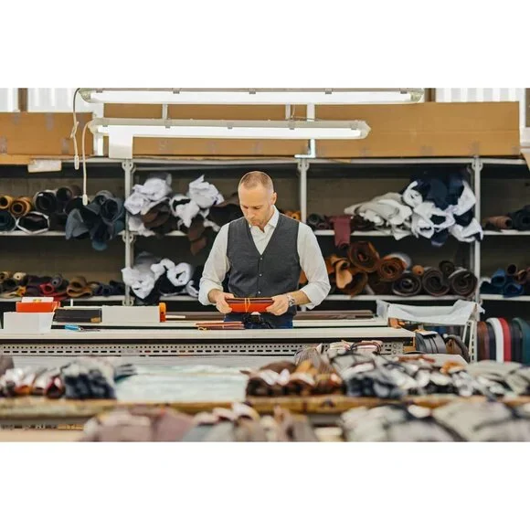 Men's Dark Purple Solid Pure Color Imported Polyester Formal Neck Ties - Picture 5 of 6